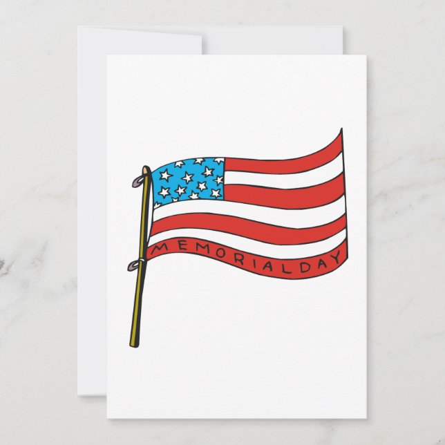 Memorial Day Invitation (Front)