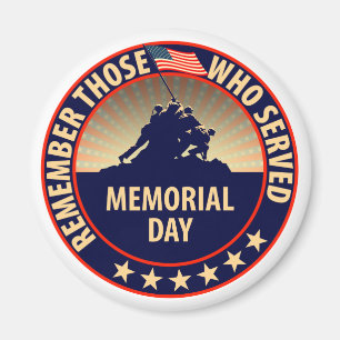 Memorial Day Magnet