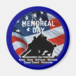 Memorial Day Magnet