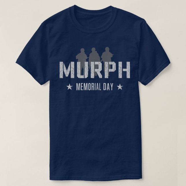 Memorial Day Murph 2023  US Military  T-Shirt (Design Front)