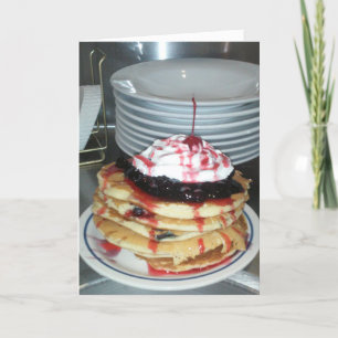 "Memorial Day Pancakes" Thank You Card