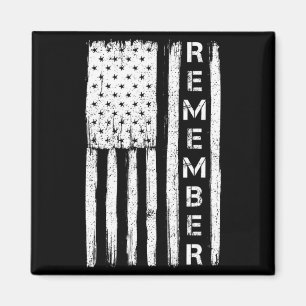Memorial day patriotic remember 3 Memorial day pat Magnet