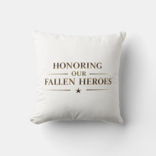 Memorial Day / Pillow Honoring Our Fallen Heroes 