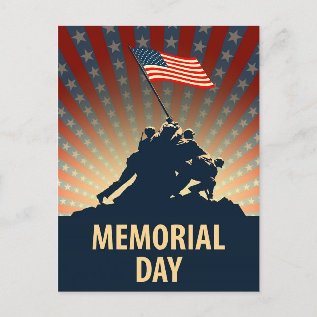 Memorial Day Postcard (Front)
