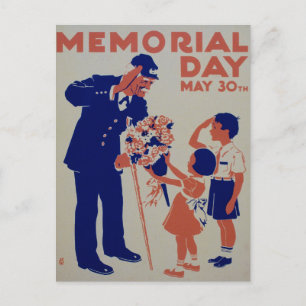 Memorial Day Postcard