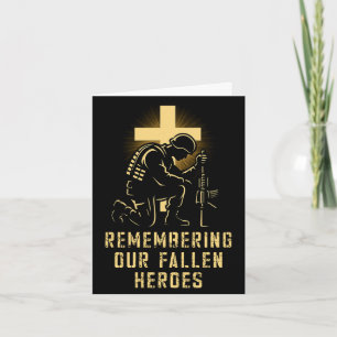 Memorial day remembering our fallen heroes us fait card
