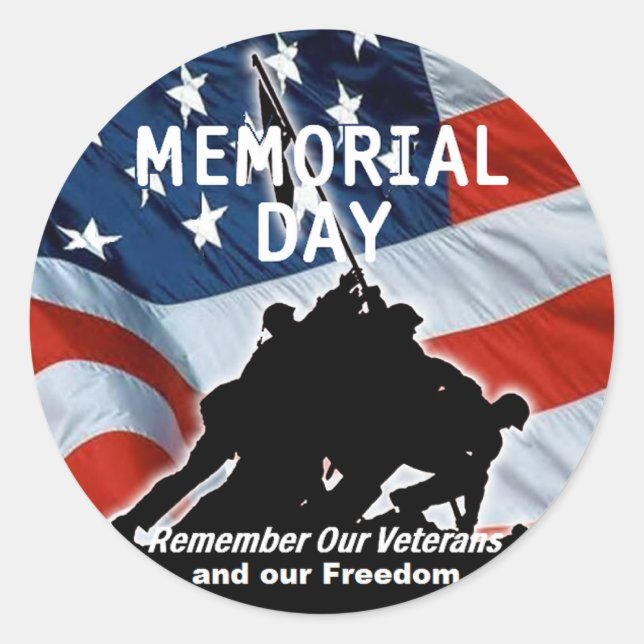 Memorial Day Sticker (Front)