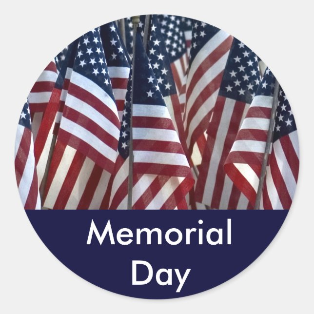 Memorial Day Sticker (Front)