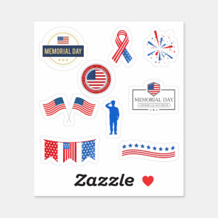Memorial Day Stickers