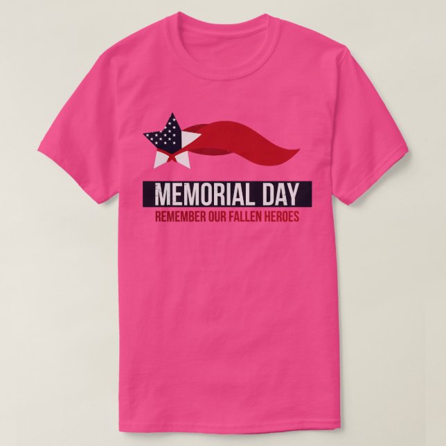 Memorial Day  T-Shirt (Design Front)