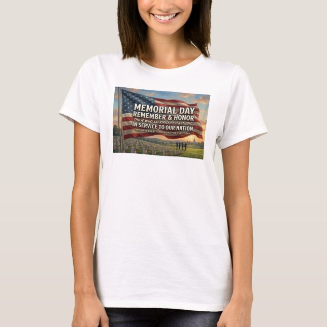 Memorial Day  T-Shirt (Front)