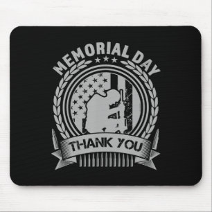 Memorial Day Thank You Honouring Those Who Served  Mouse Mat