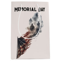 Memorial Day Tribute American Flag Design