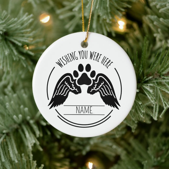 Memorial Dog Ornament  (Tree)