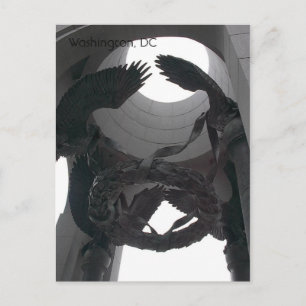 Memorial Eagles Postcard
