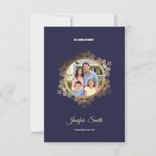 Memorial Funeral Program Template