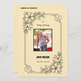 Memorial Funeral  Template