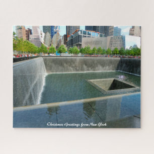 Memorial Ground Zero New York. Jigsaw Puzzle