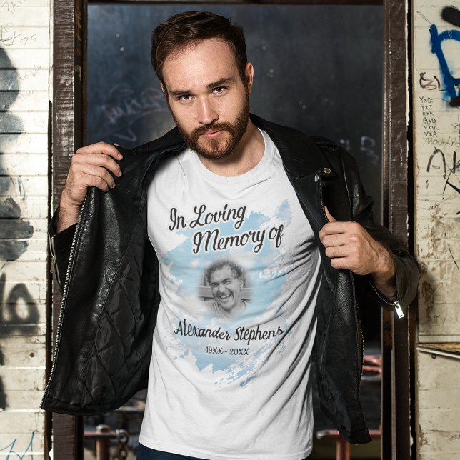 Memorial In Loving Memory Photo T-Shirt (Creator Uploaded)