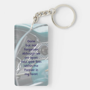  Memorial Keepsake Antique Cars Auto  Key Ring