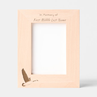 Memorial Keepsake Canada Goose Outdoors Etched Frames