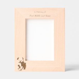 Memorial Keepsake Cute Little Koala Children Etched Frames