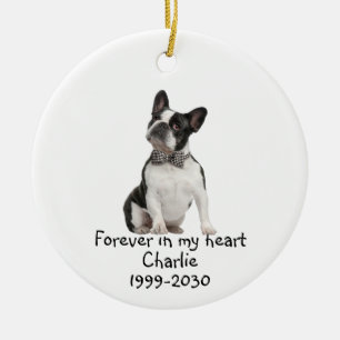 Memorial Keepsake Dog Pet Animal Ceramic Ornament
