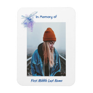 Memorial Keepsake Memorial Dragonfly Magnet