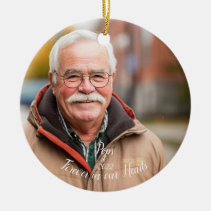 Memorial Keepsake Personalised Christmas Ornament