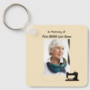  Memorial Keepsake Seamstress  Key Ring