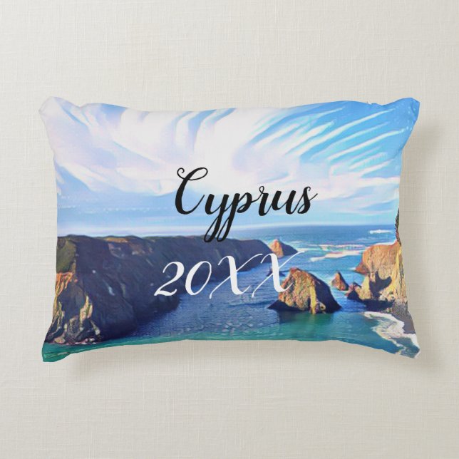Memorial Keepsake Two Side Photo Personalised Decorative Cushion (Front)