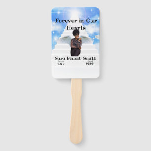 Memorial Lost of a Loved One Hand Fan