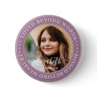 Memorial Loved Beyond Words Elegant Chic Photo