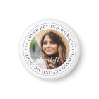 Memorial Loved Beyond Words Elegant Chic Photo