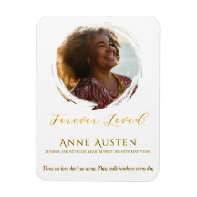 Memorial Magnet – Personalized Tribute Keepsake