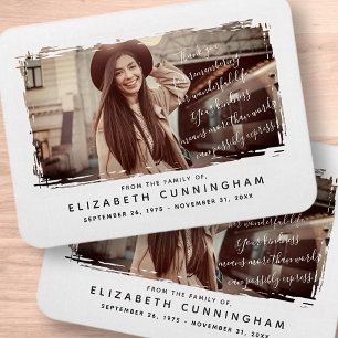 Memorial Modern and Simple Photo Frame Magnet