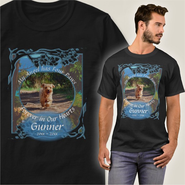 Memorial My Angel has Four Paws 1017 T-Shirt (Creator Uploaded)