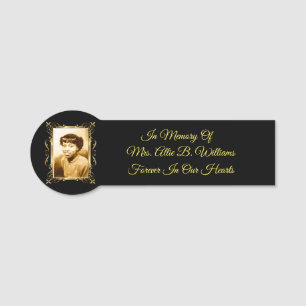 Memorial  name tag