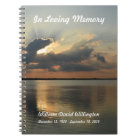 Memorial or Funeral Guest Book Notebook