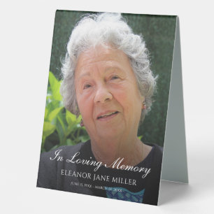 Memorial or Funeral Photo Tribute