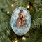 Memorial Photo Button In Loving Memory