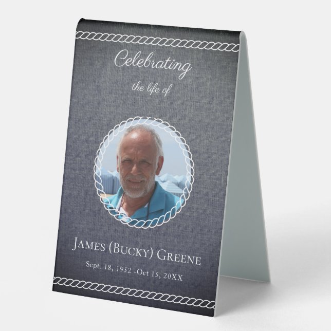 Memorial Photo Celebration Of Life Remembrance (Front)