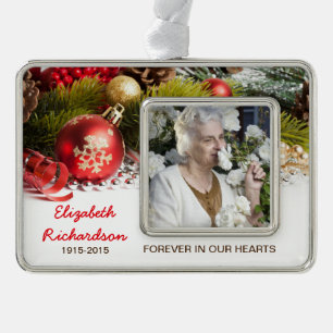 Memorial Photo Christmas Xmas Holiday Decorations