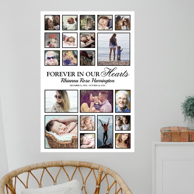 Memorial Photo Collage Poster (Creator Uploaded)