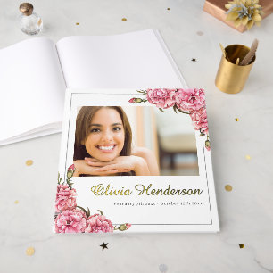 Memorial Photo Guest Book