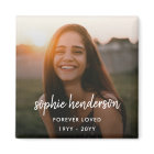 Memorial Photo Magnet | Remembrance Keepsake Gift
