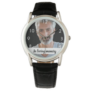 Memorial photo male watch