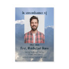 Memorial Photo Prayer Christian Heavenly Sky