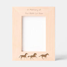 Memorial Photo Prayer Horse Western