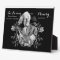 Memorial Photo Vintage Flower Remembrance Keepsake